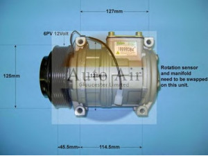 AUTO AIR GLOUCESTER 14-6254P kompresorius, oro kondicionierius 
 Oro kondicionavimas -> Kompresorius/dalys
0002300511, 1161300515, 147100-3960