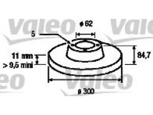VALEO 186893 stabdžių diskas 
 Ašies montavimas/vairavimo mechanizmas/ratai -> Rato stebulė/montavimas -> Rato guolis
8200244108, 8200649353