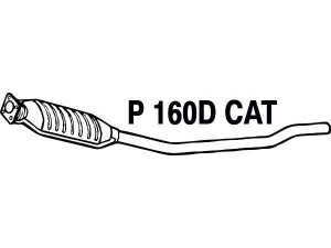 FENNO P160DCAT katalizatoriaus keitiklis 
 Išmetimo sistema -> Katalizatoriaus keitiklis
BM80296H, 472120AD, 4881025AF