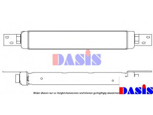 AKS DASIS 136550N alyvos aušintuvas, variklio alyva
3885007203, A3885007203