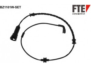 FTE BZ1101W-SET įspėjimo kontaktas, stabdžių trinkelių susidėvėjimas 
 Stabdžių sistema -> Susidėvėjimo indikatorius, stabdžių trinkelės
13131256, 6235623, 13 131 256