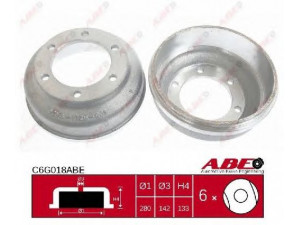 ABE C6G018ABE stabdžių būgnas 
 Stabdžių sistema -> Būgninis stabdys -> Stabdžių būgnas
6 198 026, 6198026