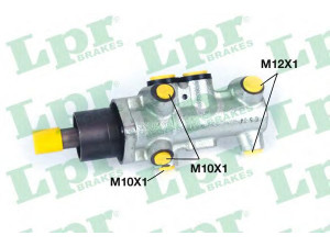 LPR 1317 pagrindinis cilindras, stabdžiai 
 Stabdžių sistema -> Pagrindinis stabdžių cilindras
4601000QAE, 4601000QAR, 4400036