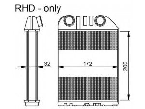 NRF 54286 šilumokaitis, salono šildymas 
 Šildymas / vėdinimas -> Šilumokaitis
09118440, 1618169, 9118440, 09118440