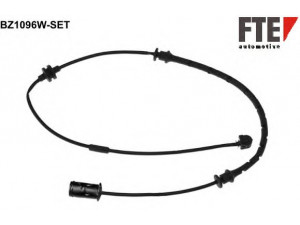 FTE BZ1096W-SET įspėjimo kontaktas, stabdžių trinkelių susidėvėjimas 
 Stabdžių sistema -> Susidėvėjimo indikatorius, stabdžių trinkelės
13153473, 6235674, 13 153 473