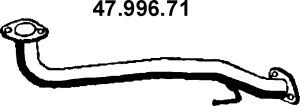 EBERSPÄCHER 47.996.71 išleidimo kolektorius 
 Išmetimo sistema -> Išmetimo vamzdžiai
17402-74020