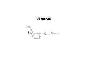 VENEPORTE VL90245 priekinis duslintuvas
464590