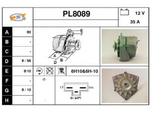 SNRA PL8089 kintamosios srovės generatorius
0031546202