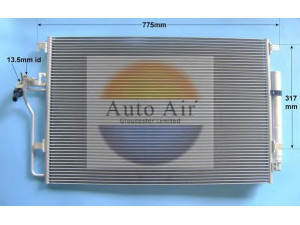 AUTO AIR GLOUCESTER 16-1381A kondensatorius, oro kondicionierius 
 Oro kondicionavimas -> Kondensatorius
818173, 9065000054
