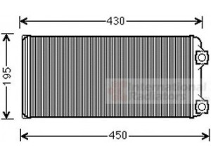 VAN WEZEL 60006048 šilumokaitis, salono šildymas 
 Šildymas / vėdinimas -> Šilumokaitis
85104947