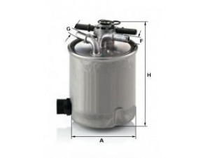 UNIFLUX FILTERS XN333S kuro filtras 
 Techninės priežiūros dalys -> Papildomas remontas
77 01 064 241, 77 01 066 680, 7701064241