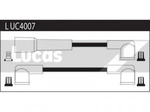 LUCAS ELECTRICAL LUC4007 uždegimo laido komplektas 
 Kibirkšties / kaitinamasis uždegimas -> Uždegimo laidai/jungtys