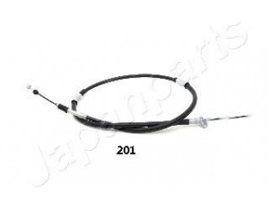 JAPANPARTS BC-201 trosas, stovėjimo stabdys 
 Stabdžių sistema -> Valdymo svirtys/trosai
46420-10150