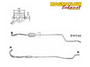 MAGNAFLOW 75832D katalizatoriaus keitiklis 
 Išmetimo sistema -> Katalizatoriaus keitiklis
5852196