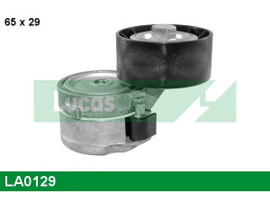 LUCAS ENGINE DRIVE LA0129 įtempiklio skriemulys, V formos rumbuotas diržas 
 Diržinė pavara -> V formos rumbuotas diržas/komplektas -> Įtempiklio skriemulys