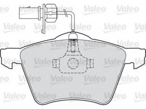 VALEO 598858 stabdžių trinkelių rinkinys, diskinis stabdys 
 Techninės priežiūros dalys -> Papildomas remontas
7D0698151A