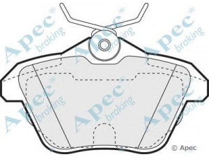 APEC braking PAD1052 stabdžių trinkelių rinkinys, diskinis stabdys 
 Techninės priežiūros dalys -> Papildomas remontas
71712910, 77362257
