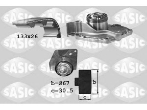 SASIC 3904030 vandens siurblio ir paskirstymo diržo komplektas 
 Diržinė pavara -> Paskirstymo diržas/komplektas -> Paskirstymo diržas/komplektas
7701478846+8201038625