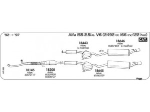 AKS DASIS SGAR085 išmetimo sistema