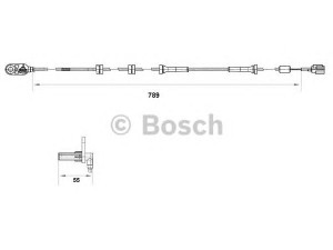 BOSCH 0 265 007 466 jutiklis, rato greitis 
 Elektros įranga -> Jutikliai
47900 AV700