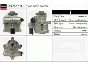DELCO REMY DSP4113 hidraulinis siurblys, vairo sistema 
 Vairavimas -> Vairo pavara/siurblys
028145157B, 028145157C, 028145157CX