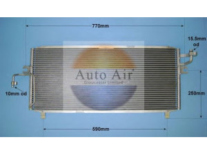 AUTO AIR GLOUCESTER 16-9121 kondensatorius, oro kondicionierius 
 Oro kondicionavimas -> Kondensatorius
921109F510, 921109F515