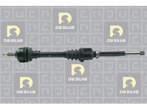 DA SILVA JC1236 kardaninis velenas 
 Ratų pavara -> Kardaninis velenas
3273EX, 3273EY, 9639508780, 3273EX