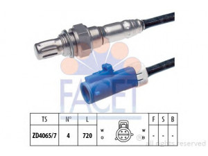 FACET 10.7678 lambda jutiklis 
 Variklis -> Variklio elektra
1 127 539, 1S6F-9G444-AA