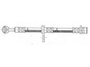 KAWE 510887 stabdžių žarnelė 
 Stabdžių sistema -> Stabdžių žarnelės
46410SD2671, 46410SD2672, 46410SD2673