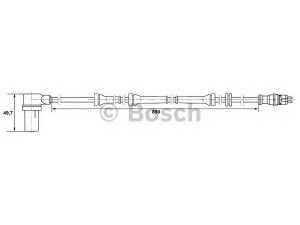 BOSCH 0 265 006 157 jutiklis, rato greitis 
 Elektros įranga -> Jutikliai
77 00 305 115