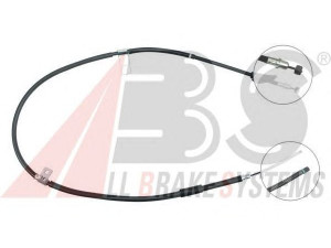 A.B.S. K14098 trosas, stovėjimo stabdys 
 Stabdžių sistema -> Valdymo svirtys/trosai
59770-02010, 59770-02020