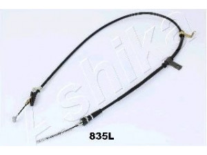 ASHIKA 131-08-835L trosas, stovėjimo stabdys 
 Stabdžių sistema -> Valdymo svirtys/trosai
5440254G00