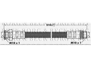 BORG & BECK BBH6903 stabdžių žarnelė 
 Stabdžių sistema -> Stabdžių žarnelės
4806A1, E168137, 4806A1, E168137