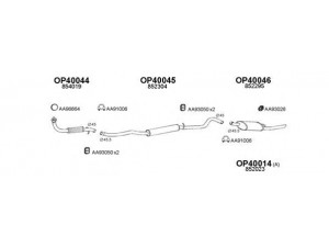 VENEPORTE 400247 išmetimo sistema 
 Išmetimo sistema -> Išmetimo sistema, visa