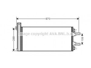AVA QUALITY COOLING CNA5248 kondensatorius, oro kondicionierius