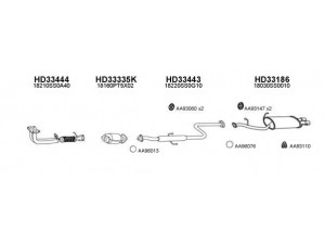 VENEPORTE 330080 išmetimo sistema 
 Išmetimo sistema -> Išmetimo sistema, visa