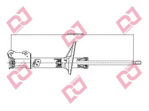 DJ PARTS DS1688GS amortizatorius 
 Pakaba -> Amortizatorius
4853012020