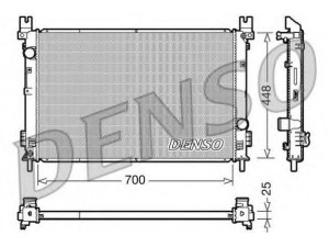 DENSO DRM06001 radiatorius, variklio aušinimas
05102435AA