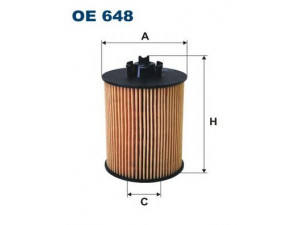 FILTRON OE648 alyvos filtras 
 Filtrai -> Alyvos filtras
650307, 650311, 9192425, 90543378