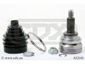 CDX 632/43 jungčių komplektas, kardaninis velenas 
 Ratų pavara -> Sujungimai/komplektas
4410286G60