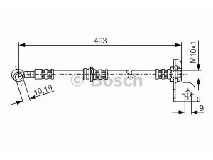 BOSCH 1 987 476 371 stabdžių žarnelė 
 Stabdžių sistema -> Stabdžių žarnelės
58811 26020