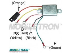 MOBILETRON VR-F7078 reguliatorius, kintamosios srovės generatorius