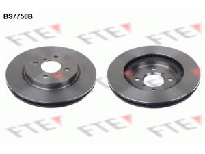 FTE BS7750B stabdžių diskas 
 Stabdžių sistema -> Diskinis stabdys -> Stabdžių diskas
55311-71L50, 55311-71L51