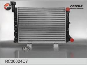 FENOX RC00024O7 radiatorius, variklio aušinimas
2107-3130101-220, 2107-3130101-290