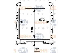 HELLA 8ML 376 724-331 tarpinis suslėgto oro aušintuvas, kompresorius 
 Variklis -> Oro tiekimas -> Įkrovos agregatas (turbo/superįkrova) -> Tarpinis suslėgto oro aušintuvas
0 352 304, 0 524 305, 1 100 086