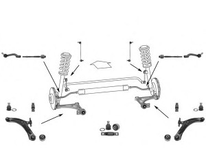 MEYLE WG0561600 vairavimo mechanizmas; rato pakaba 
 Ašies montavimas/vairavimo mechanizmas/ratai -> Prekių paieška pagal schemą