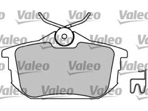 VALEO 597568 stabdžių trinkelių rinkinys, diskinis stabdys 
 Techninės priežiūros dalys -> Papildomas remontas
M620770, M850978, MN125772, MW30620770