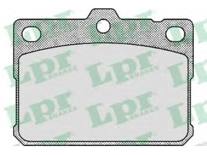 LPR 05P169 stabdžių trinkelių rinkinys, diskinis stabdys 
 Techninės priežiūros dalys -> Papildomas remontas
0449112090, 0449112091, 0449112141