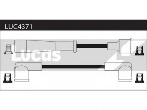 LUCAS ELECTRICAL LUC4371 uždegimo laido komplektas