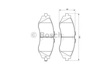 BOSCH 0 986 424 474 stabdžių trinkelių rinkinys, diskinis stabdys 
 Techninės priežiūros dalys -> Papildomas remontas
96281939, 96281939, 96 281 937